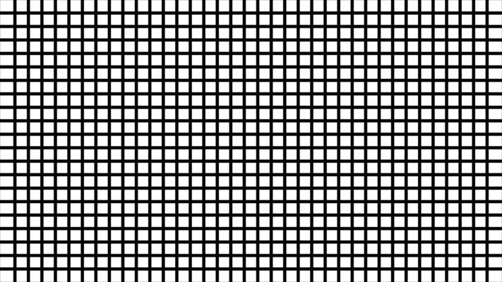 Black and white grid pattern. Monochromatic square grid. Abstract checkerboard design with equal squares. Simple design. Geometric background, digital wallpaper. Optical illusion. Rhythm and balance