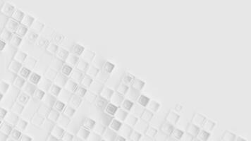 3d background abstract. Satisfying abstract animation. Motion geometric cubes looped video