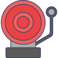 Fire Alarm Bell Illustration Transparent Background png