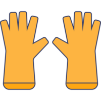Sicherheit Handschuhe Illustration transparent Hintergrund png