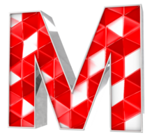 m Fonte 3d render png