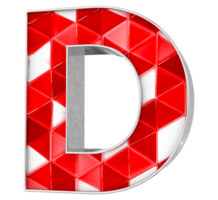 d Fonte 3d render png