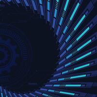 Abstract technology background with the Hi-tech futuristic concept vector