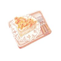 linda acuarela panadería clipart - descargar panadería ilustración png