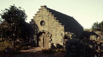 Beautiful old stone house in Britanny video