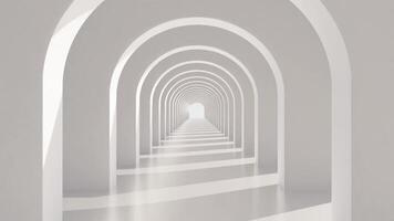 Endless HALLWAY Loop Animation video