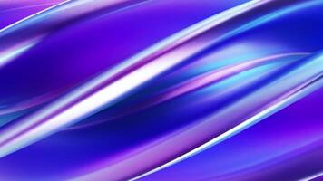 Abstraction of bright curved lines of shimmering colors moving in a spiral in several layers. Abstract CGI motion design on a light background. 3D background video