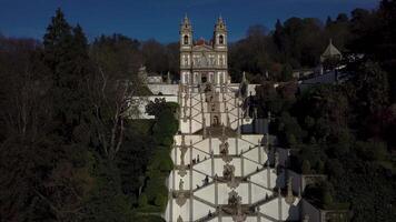 Bom Jesus Church Braga Portugal video