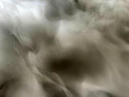 Abstract fog or smoke on black color background photo