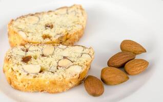 Biscotti cookies closeup photo