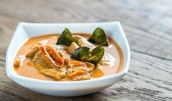 Thai panang curry photo