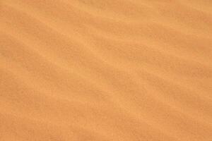 The texture of sand in the desert as a natural background. photo