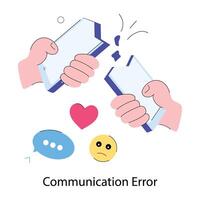 Trendy Communication Error vector