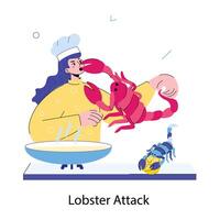 Trendy Lobster Attack vector