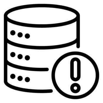 data line icon vector