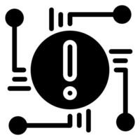 networking glyph icon vector