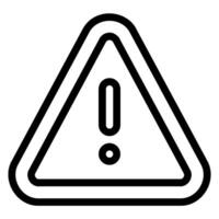 notice line icon vector