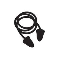 Earmuffs icon illustration symbol design vector