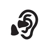 Earmuffs icon illustration symbol design vector