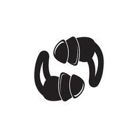 Earmuffs icon illustration symbol design vector