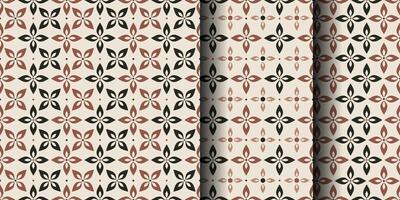 Pattern with floral geometric elements. Modern beige background for wallpaper, fabric swatch, textile, linen, curtains, silk scarfs vector