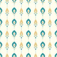 Seamless geometric pattern. Simple fashion textile print. repeating tile texture. Rhombus fish shape motif. Colorful backdrop for fabric, wallpaper, wrapping. vector