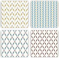 Aesthetic Contemporary seamless pattern with abstract elements. Minimalistic elegant backdrop in nude colors. Pastel boho background for wallpaper, textile, fabric, wrapping, web pages. vector