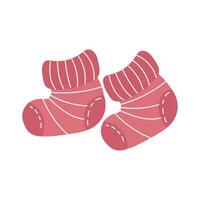 Cute children socks. illustration vector