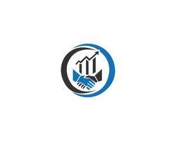 Financial and Accounting Logo DesigN vector