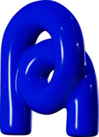 abstrakt 3d element r form png