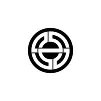 ZO, OZ, Z AND O Abstract initial monogram letter alphabet logo design vector