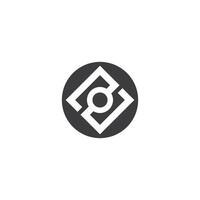ZO, OZ, Z AND O Abstract initial monogram letter alphabet logo design vector