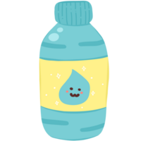 fles van water illustratie png