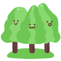 carino albero illustrazione png