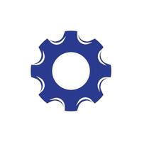 Gear logo template symbol design vector