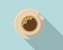 Coffee time, background pro elements vector