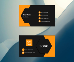 Business card design psd