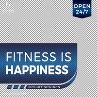 Fitness gym social media post banner template with gym, Workout, fitness and Sports social media post banner, fitness gym social media post banner design. psd