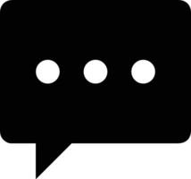 Comment icon image for element design of chat and communication symbol vector