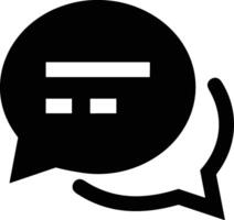 Comment icon image for element design of chat and communication symbol vector