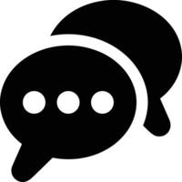 Comment icon image for element design of chat and communication symbol vector