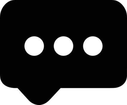 comentario icono imagen para elemento diseño de charla y comunicación símbolo vector