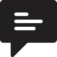 Comment icon image for element design of chat and communication symbol vector