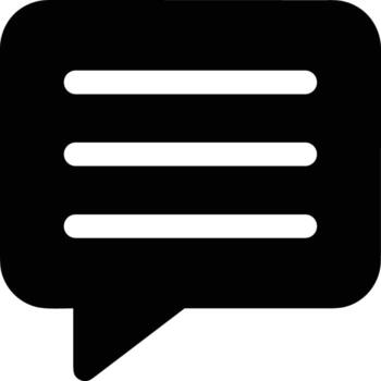 Comment icon image for element design of chat and communication symbol vector