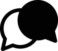 Comment icon image for element design of chat and communication symbol vector