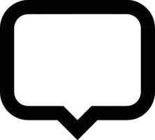 Comment icon image for element design of chat and communication symbol vector