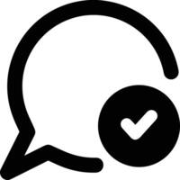 Comment icon image for element design of chat and communication symbol vector