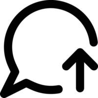 Comment icon image for element design of chat and communication symbol vector