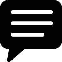 Comment icon image for element design of chat and communication symbol vector