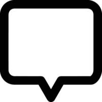 Comment icon image for element design of chat and communication symbol vector